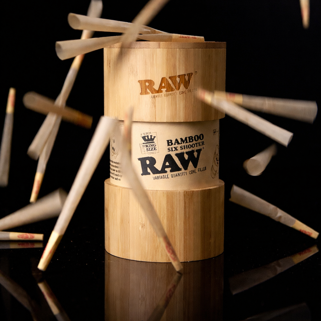 RAW | Bamboo Six Shooter Cone Filler – King Size