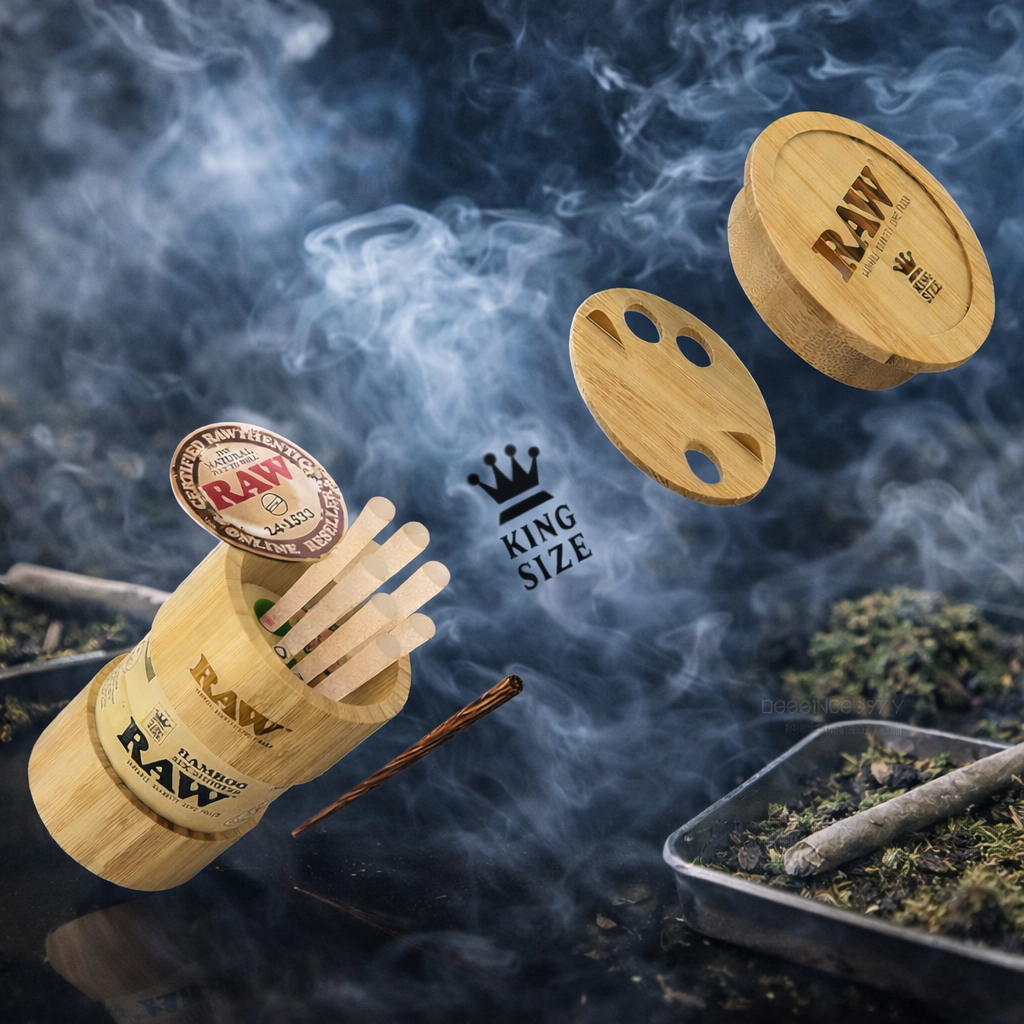 RAW | Bamboo Six Shooter Cone Filler – King Size