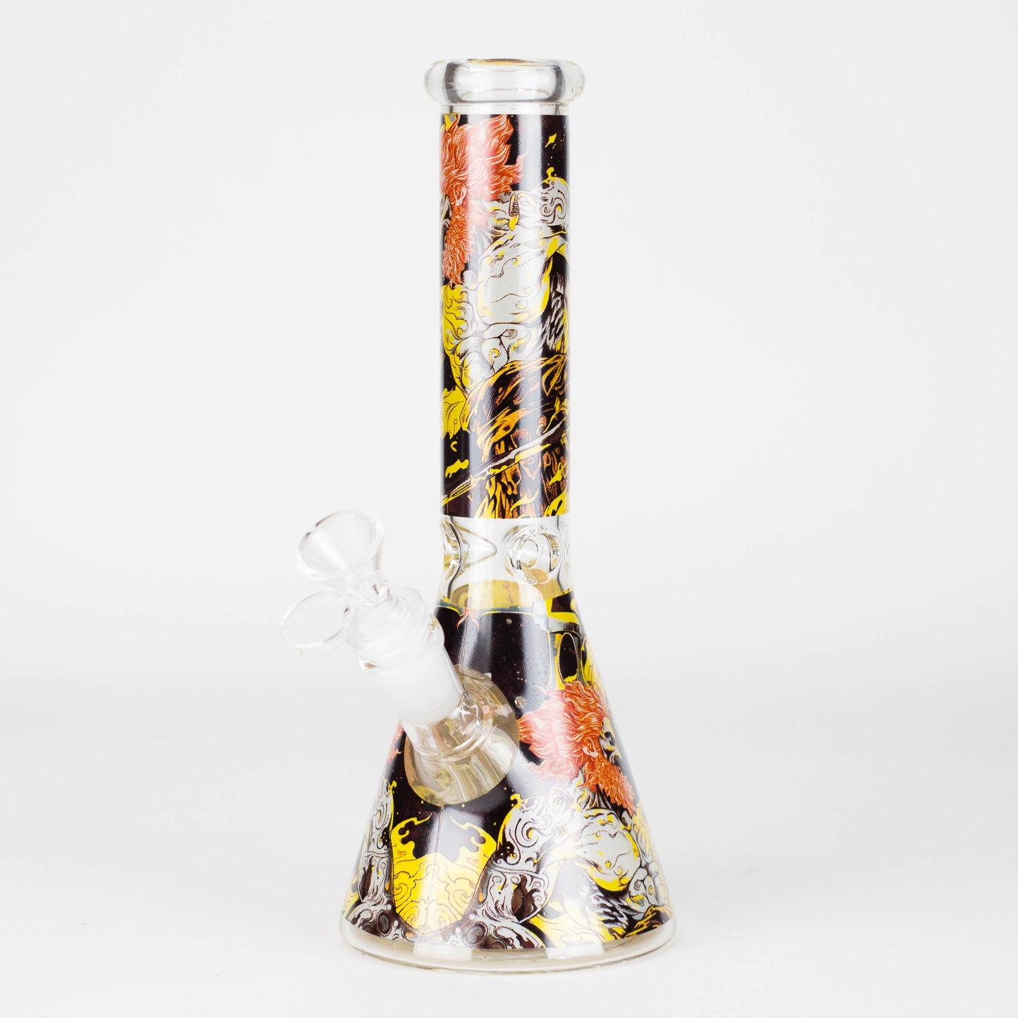 Z10" Myth Design Glass Beaker Bong