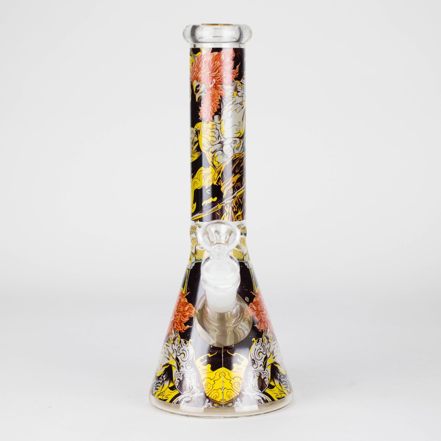 Z10" Myth Design Glass Beaker Bong