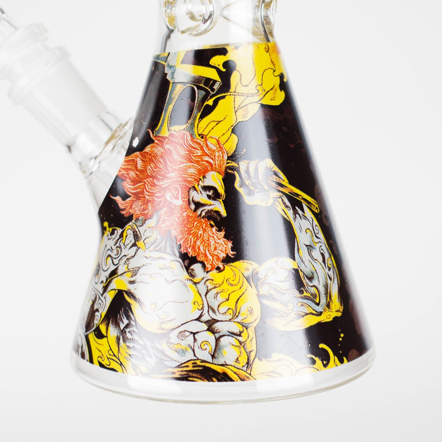 Z10" Myth Design Glass Beaker Bong