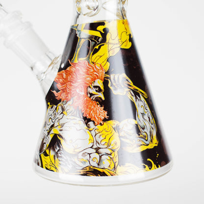 Z10" Myth Design Glass Beaker Bong