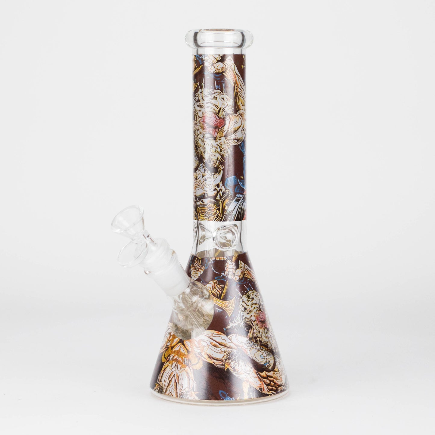 Z10" Myth Design Glass Beaker Bong