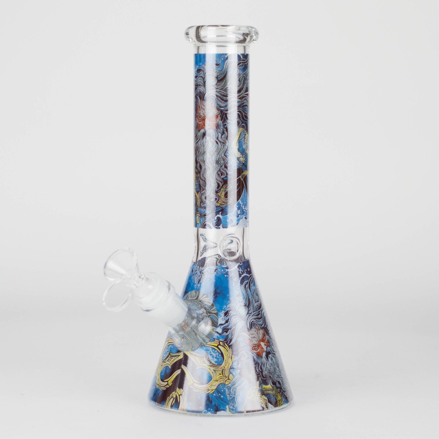 Z10" Myth Design Glass Beaker Bong