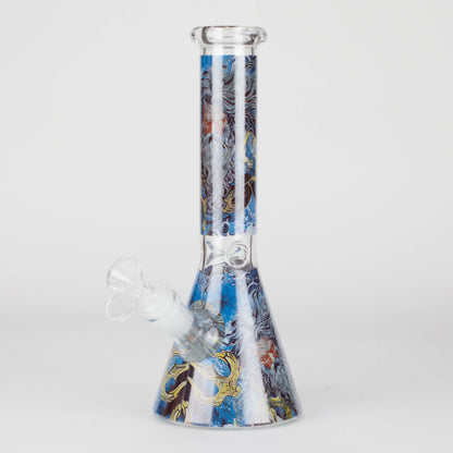 Z10" Myth Design Glass Beaker Bong