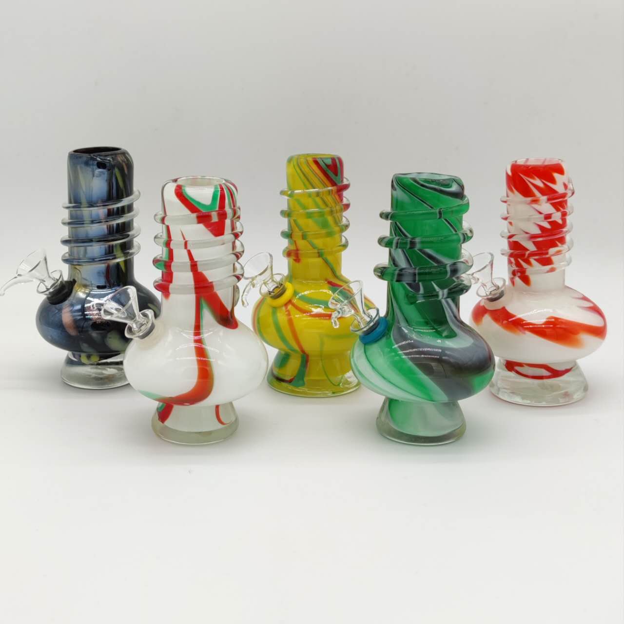 6 " Soft Glass Bong Assorted Colors