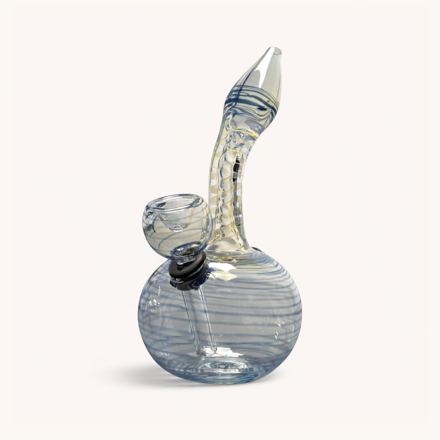 5" Swirl Pattern Mini Glass Bong