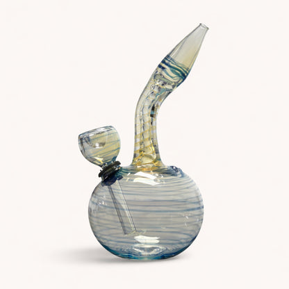 5" Swirl Pattern Mini Glass Bong