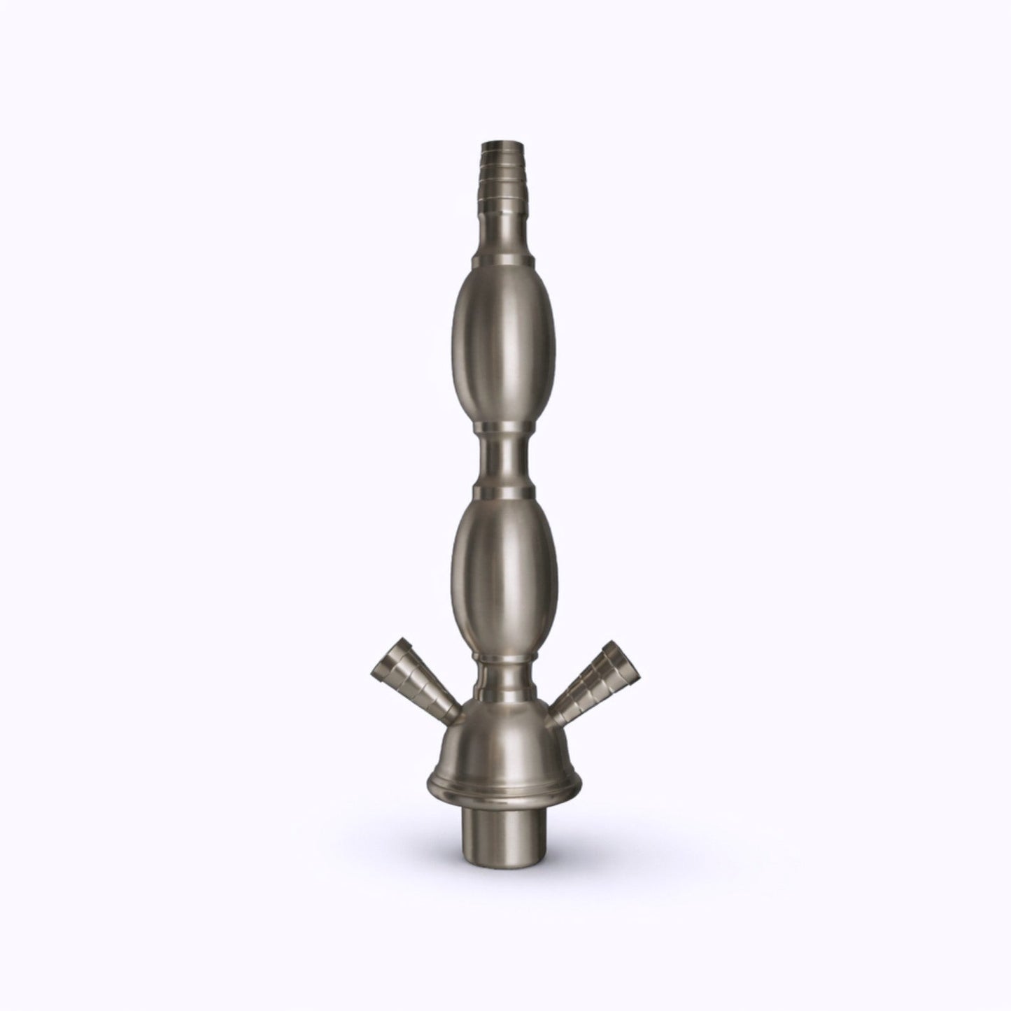 18" Traditional Dual Hose Glass Hookah – Classic Engraved Design