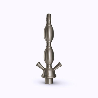 18" Dual Hose Hookah Set Black
