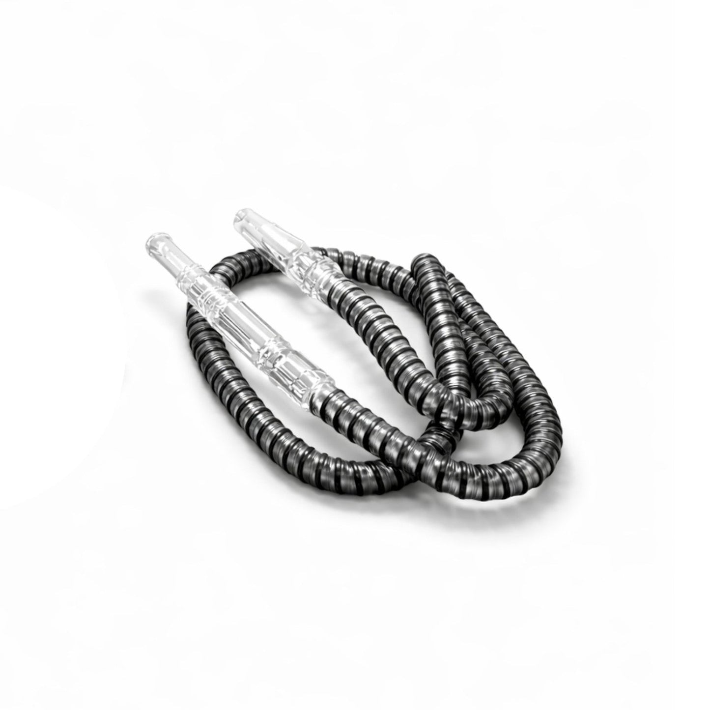 10" Monochrome Glass Hookah Set