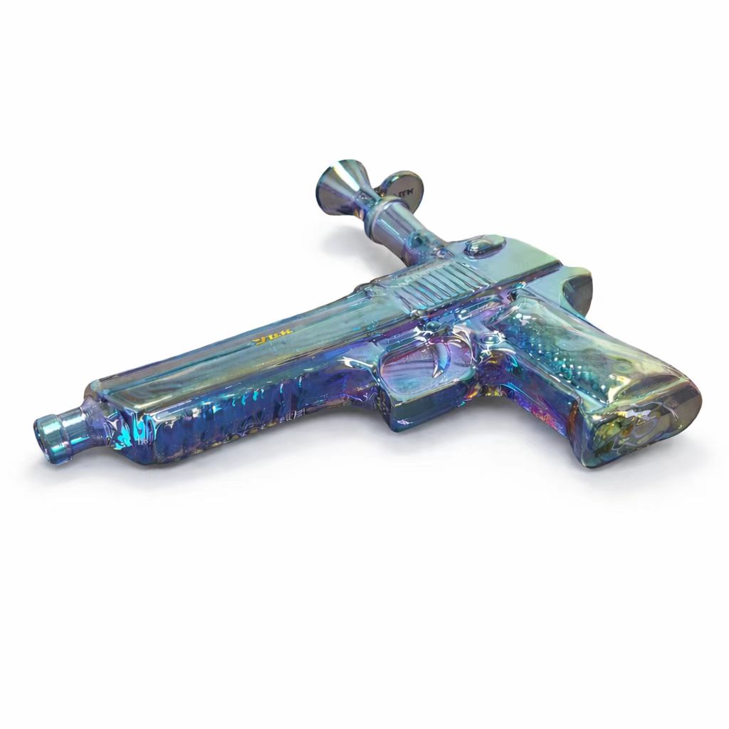 Fortune | 8″ Desert Eagle Electroplated Waterpipe