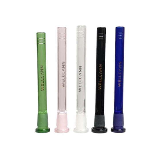 Wellcann | 6.5"Colored Glass Downstems