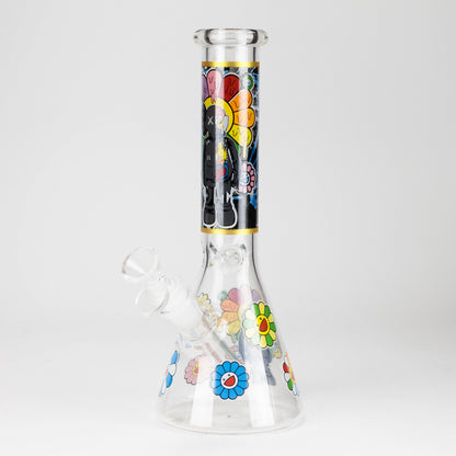 10" Companion Design Glass Beaker Bong