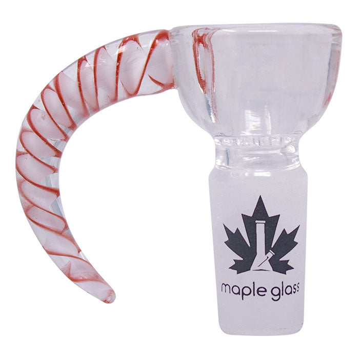 Maple Glass | Wave Horn  Bowl 14mm