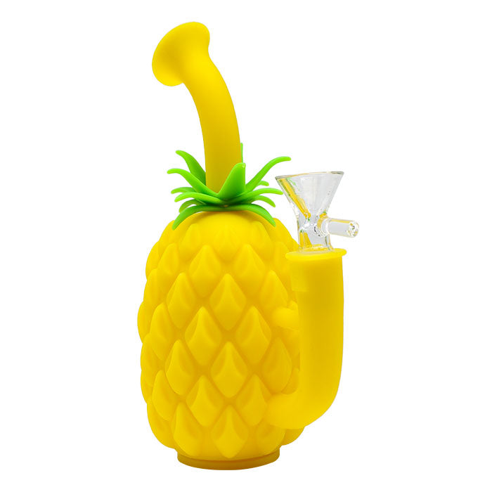 7"  Silicone Pineapple Bong