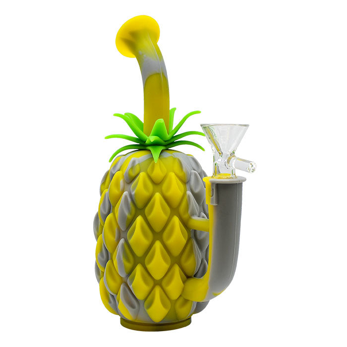 7"  Silicone Pineapple Bong