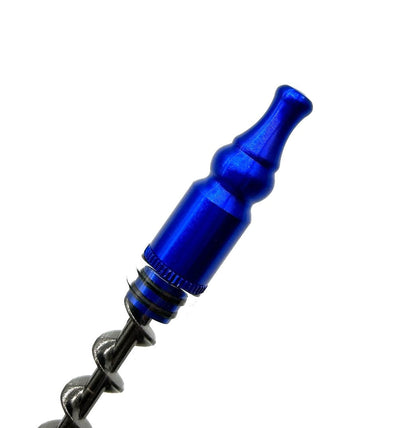 Metal Twisty Glass Blunt - Pen pipes Dab Rigs One Hitter 3 in 1