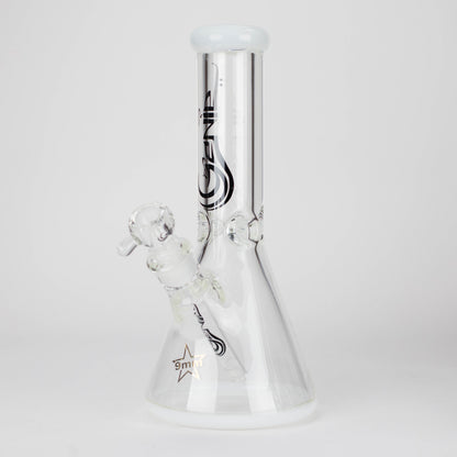 Genie | 12" Classic Beaker Bong – 9 mm Thick Clear Glass