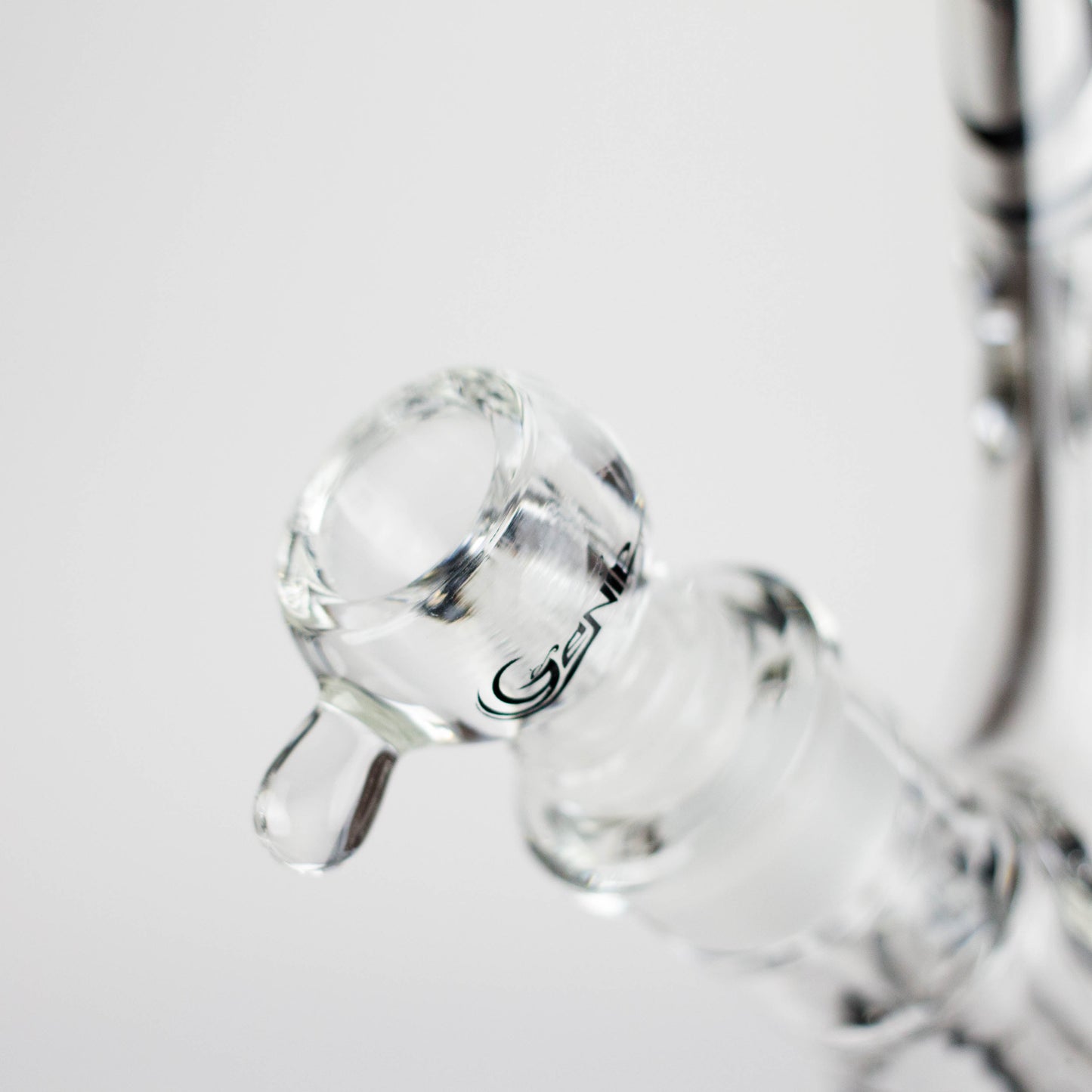 Genie | 12" Classic Beaker Bong – 9 mm Thick Clear Glass