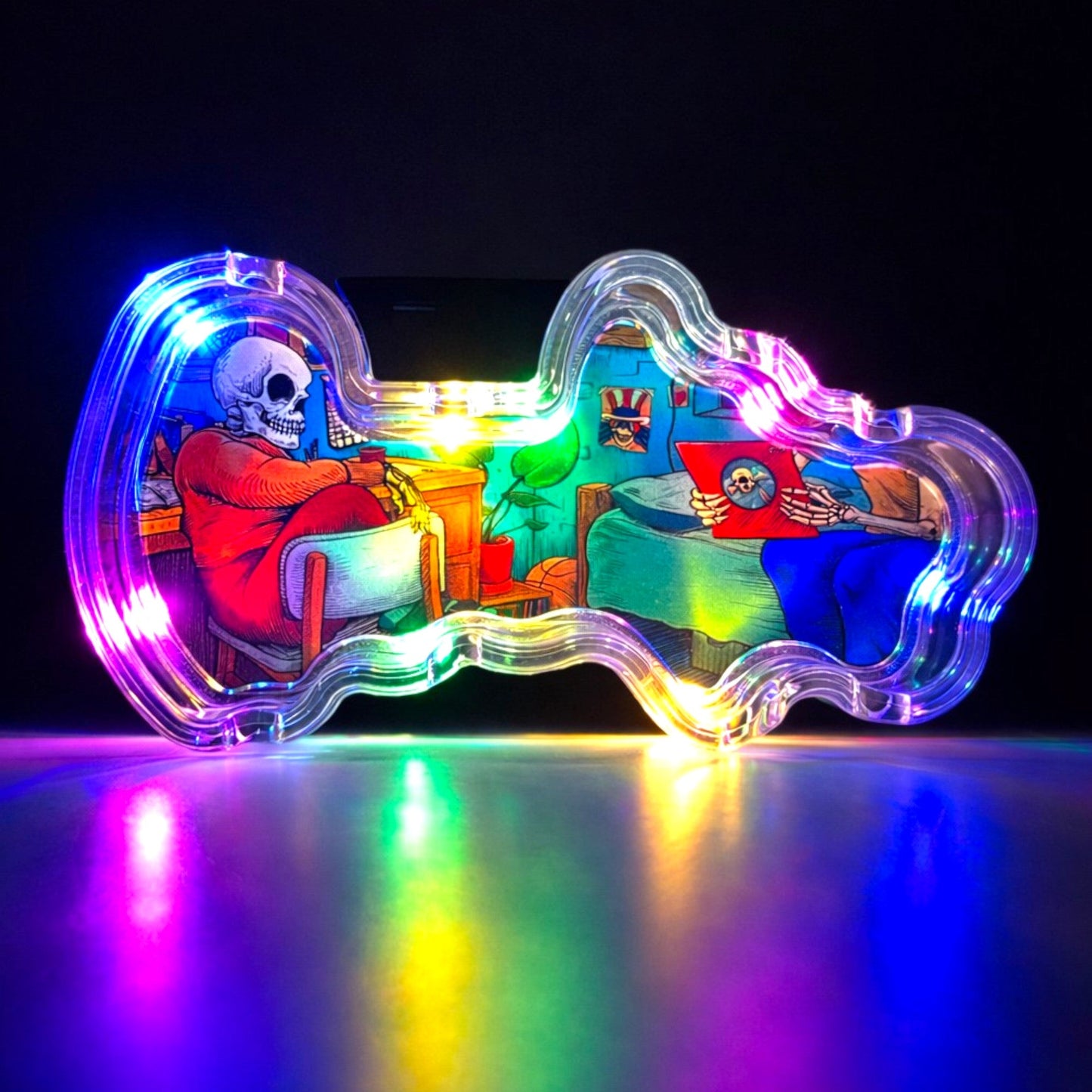 Skeleton Bundle Set w/ LED Ashtray