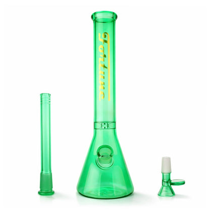 Fortune| 14" 5mm Beaker Bong w/ Disk Ice Catcher