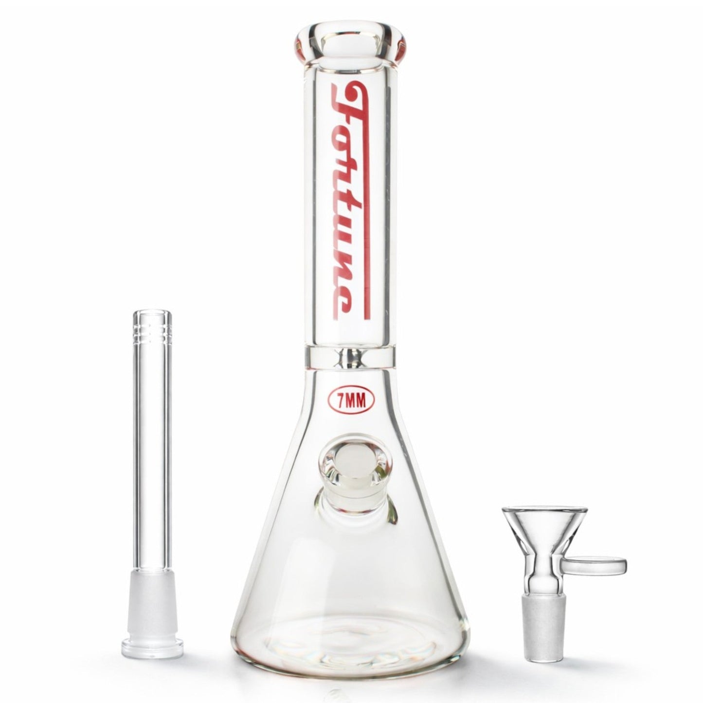 Fortune | 14" Beaker 7mm Glass Bong Disk Catcher