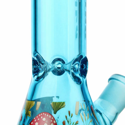 Fortune | 10" Colored 5mm Mushroom Beaker