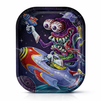 Retro Sci-Fi Alien Carrying Case