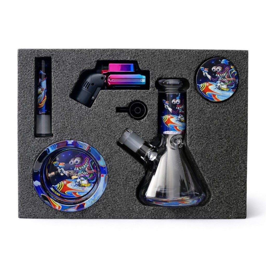 Retro Sci-Fi Alien Carrying Case