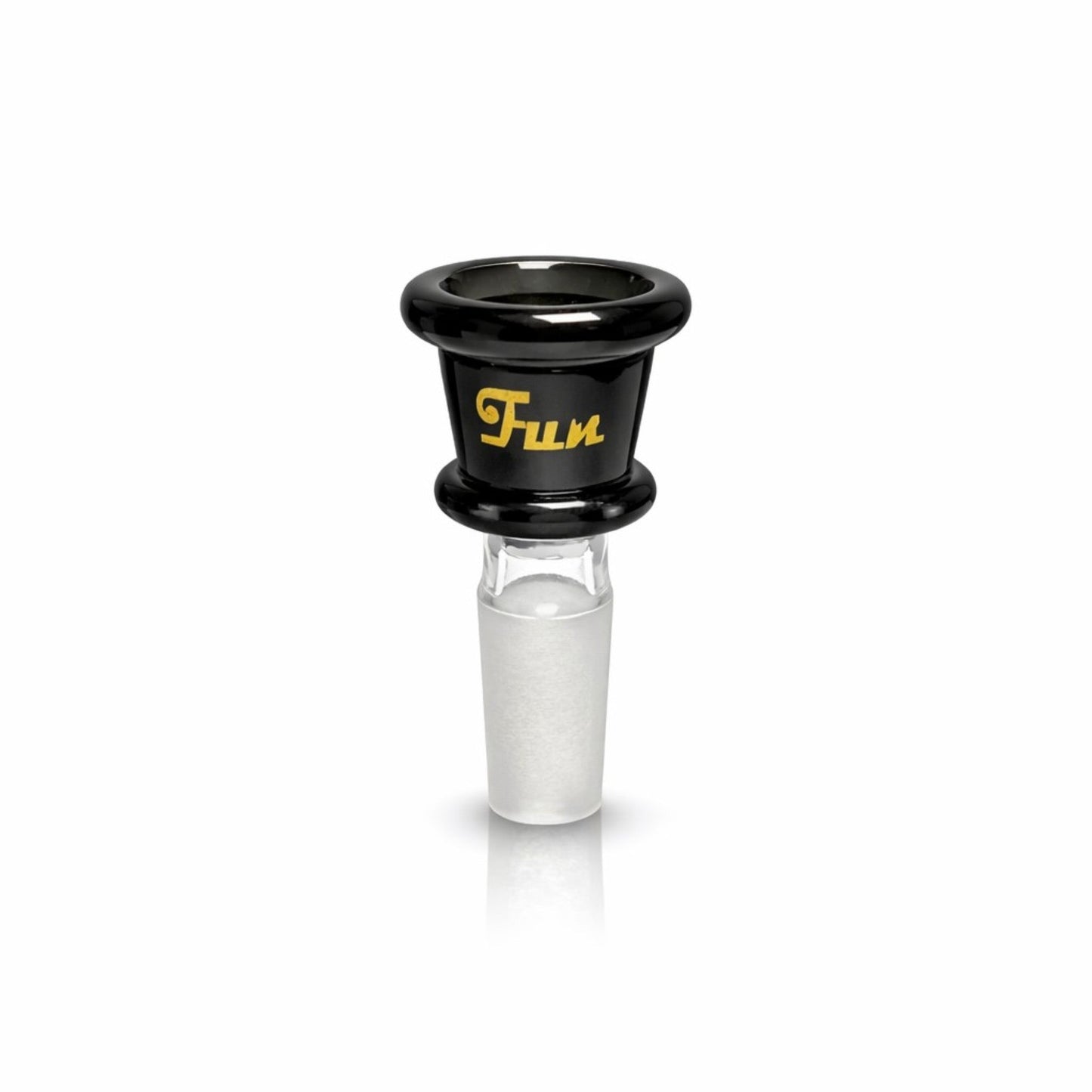 Fortune | Gold Logo 14mm Heavy Duty Glass Bowl Piece
