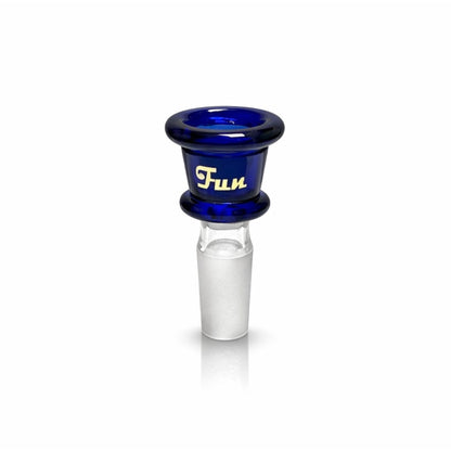 Fortune | Gold Logo 14mm Heavy Duty Glass Bowl Piece