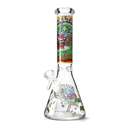 Chaos Collage 10” Graphic Beaker Bong