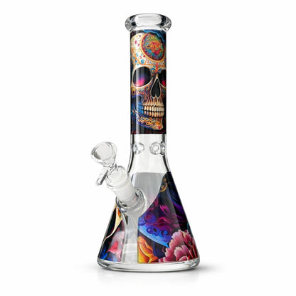 Vibe Series 10” Graphic Beaker Bong