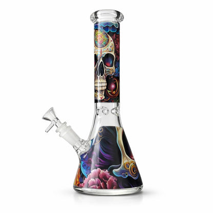 Vibe Series 10” Graphic Beaker Bong