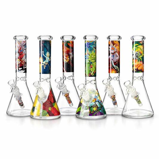Portal Series 10” Graphic Beaker Bong