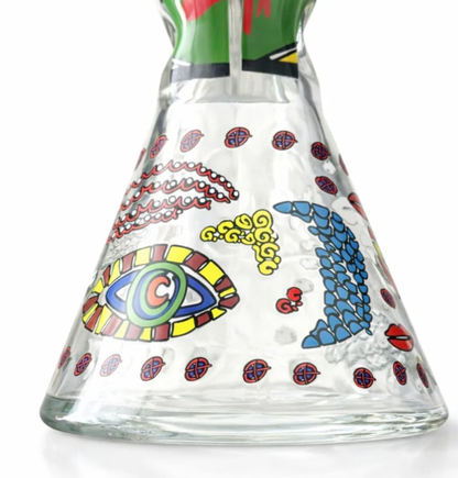 Urban Glyph 12.5” 7mm Designer Beaker Bong