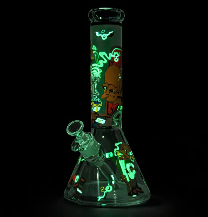 Urban Glyph 12.5” 7mm Designer Beaker Bong