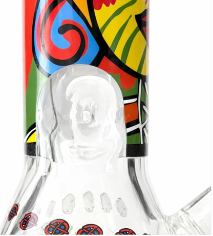 Urban Glyph 12.5” 7mm Designer Beaker Bong