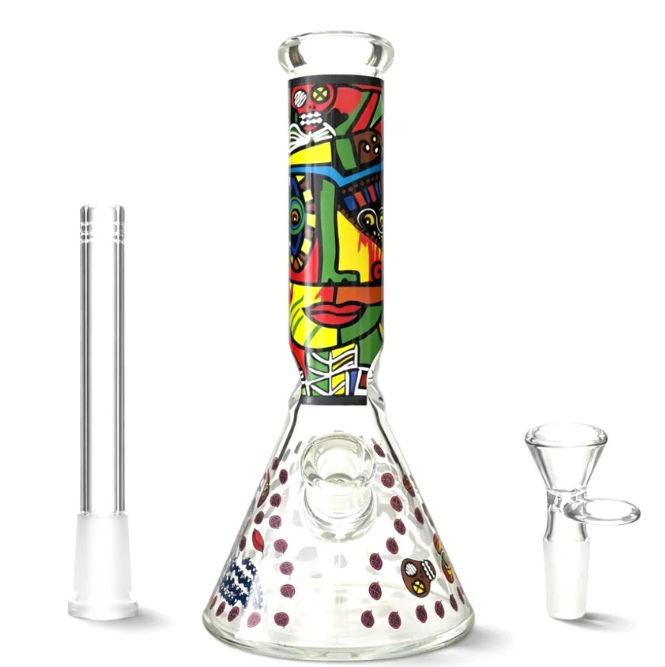 Urban Glyph 12.5” 7mm Designer Beaker Bong