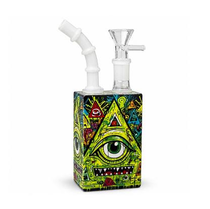 Juicy Box Smoking Set- Neon Triangle Terror
