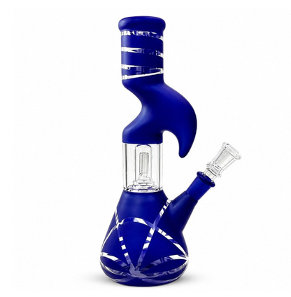 10" Splashguard Zong Glass Perc- 8 Assorted Colours