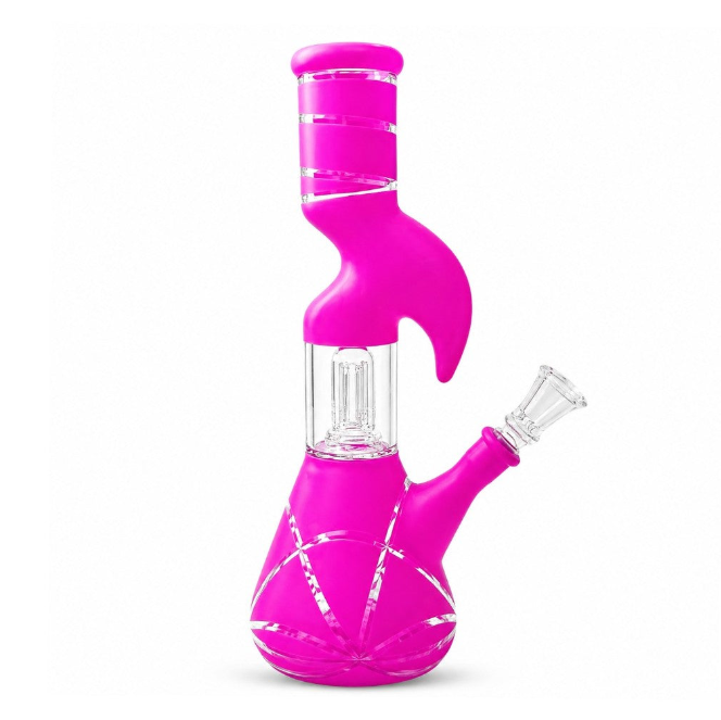 10" Splashguard Zong Glass Perc- 8 Assorted Colours