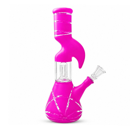 10" Splashguard Zong Glass Perc- 8 Assorted Colours