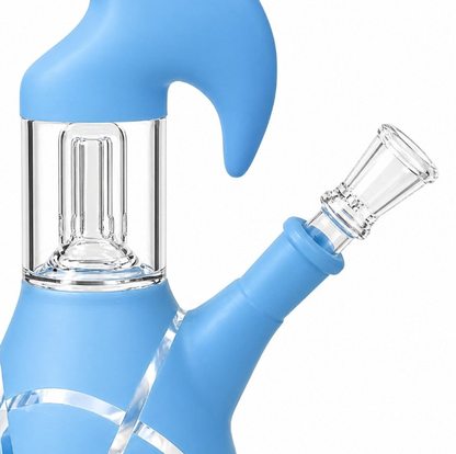 10" Splashguard Zong Glass Perc- 8 Assorted Colours
