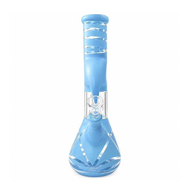 10" Splashguard Zong Glass Perc- 8 Assorted Colours