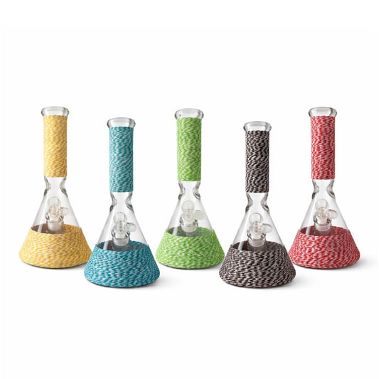 Braided Grip 12.5” 7mm Beaker Bong
