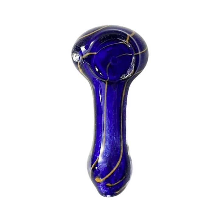 Inside-Out Havey Duty 3.5" Glass Pipe-Assorted Design-2CT