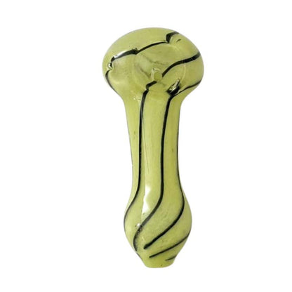 Inside-Out Havey Duty 3.5" Glass Pipe-Assorted Design-2CT