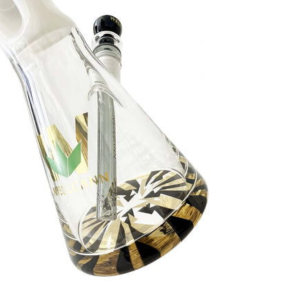 Wellcann 17" Prism Base Beaker Bong